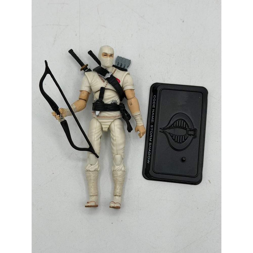 GI Joe 25th Anniversary Storm Shadow Ninja Action Figure Accessories 3.75" - Picture 3 of 9